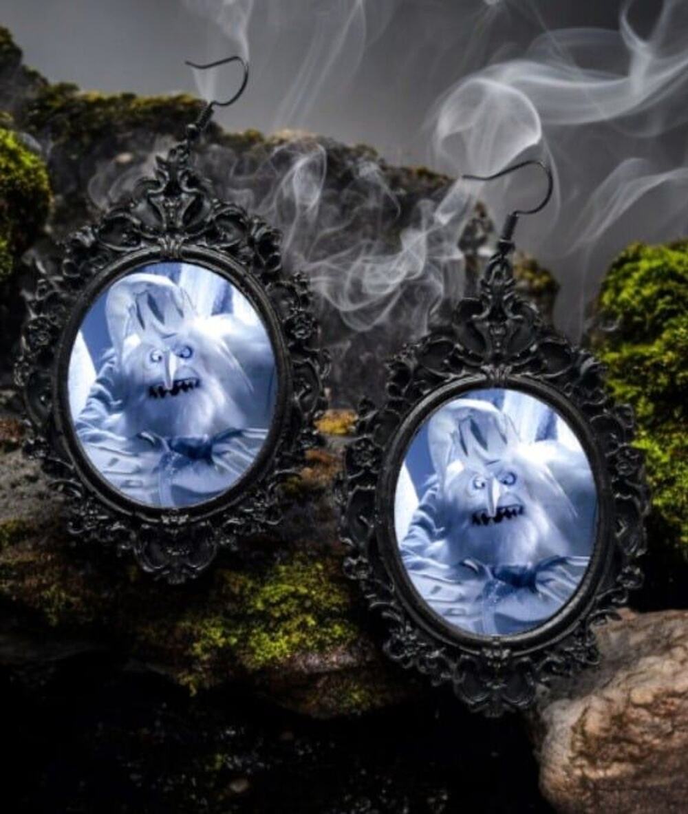Winter Warlock Earrings - Santa Claus is Coming to Town